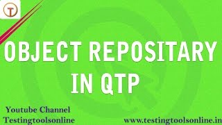 Object Repository In QTP