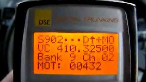 DTS96 Scanner Programming Error