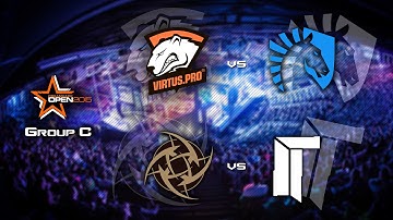 VP vs Liquid and NiP vs Titan; Group C DreamHack 28.10.2015