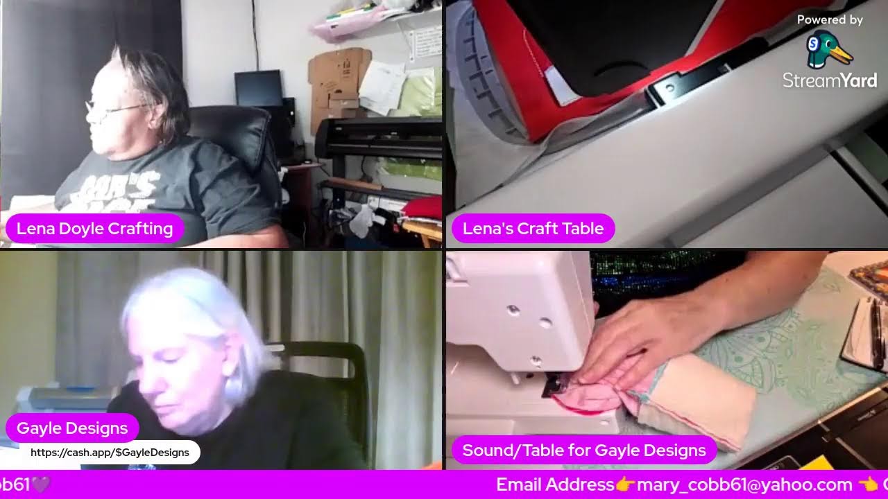 Come hang out with Lena Doyle Crafting and Gayle Design 10-23-2025