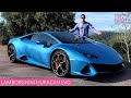 Essai lamborghini huracan evo  325 kmh avec ce v10 atmo 