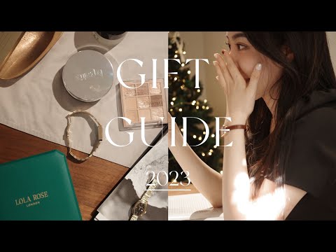 🎁Gift Guide 2023 | 🎄圣诞节、🧨新年礼物清单(女生版) | 情人&各种特殊节日通用 | 护肤、彩妆、饰品、手表、香薰 | jessieishere