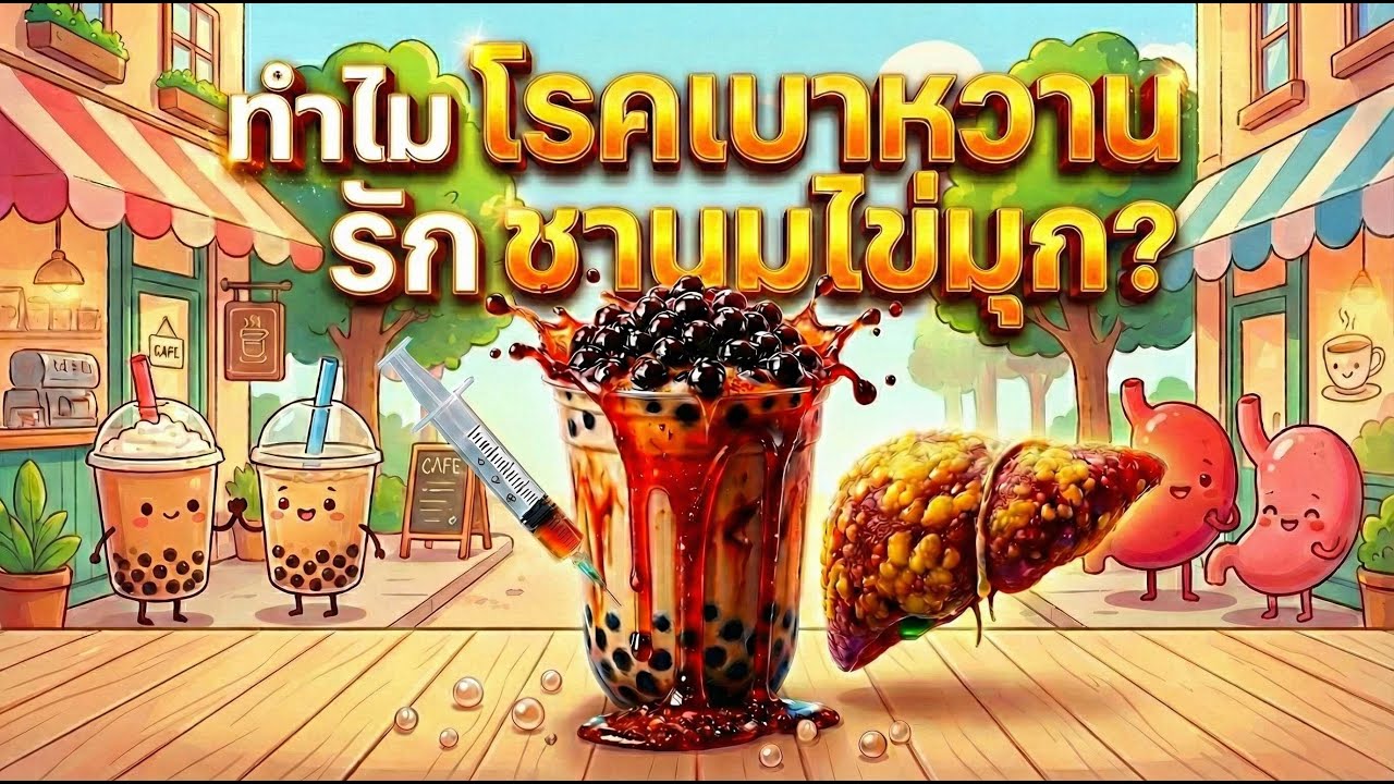 อันตรายระดับโลก! ทำไมชานมไข่มุกถึงเป็น "ยาพิษ" แสนอร่อยสู่วิกฤตสุขภาพ!