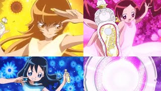 Heartcatch Precure Each Transformation