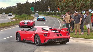 Central Florida Cars & Coffee Pullouts, Full Sends, & Cops!!  January 2024
