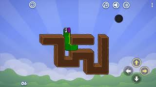 Apple Worm: sâu ăn táo - level 6. #appleworm #shortgame #trending