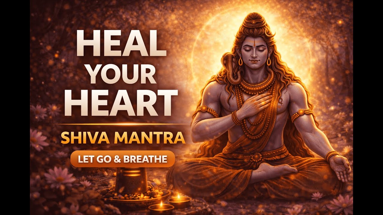 HEAL YOUR HEART | SHIVA MANTRA | LET GO & BREATHE