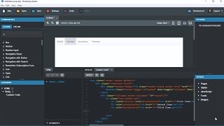 Social media icons in Bootstrap Studio BSS
