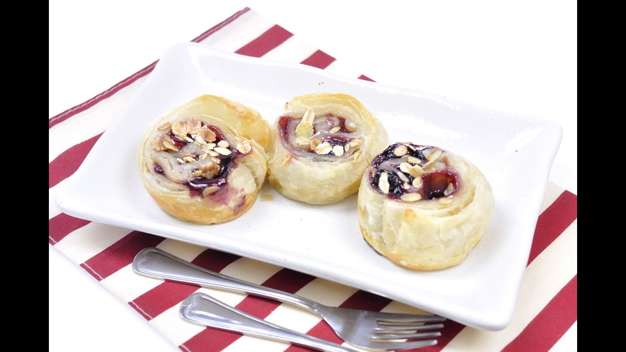 พายบลูเบอร์รี่  Blueberry Swirl