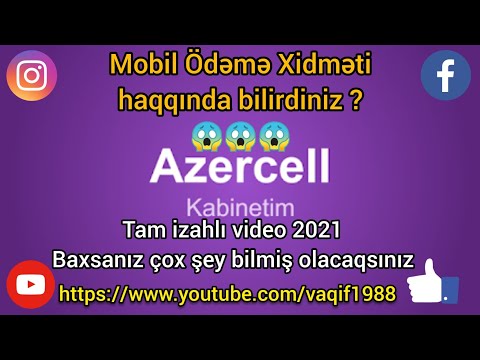 Azercell Kabinetim haqqında hər şey burada (05.03.2021)