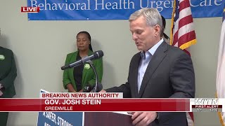Gov. Stein touring Greenville mental health agency