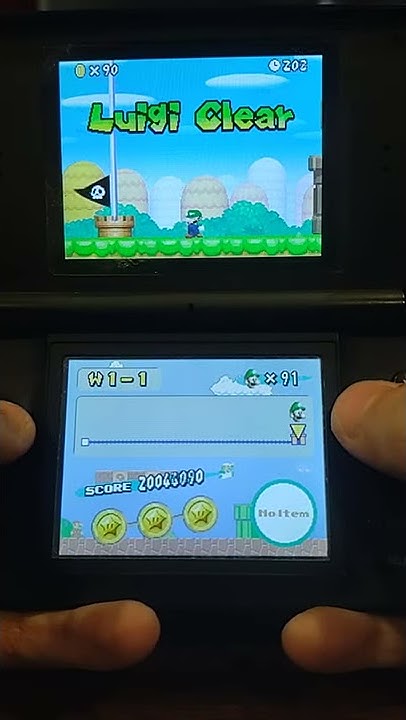 New Super Mario Bros. DS 1-1IL 27s TWR - YouTube
