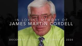 Funeral Service of James "Jimmy" Martin Cordell