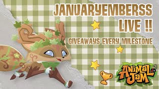 JANUARYEMBERSS AJC LIVE! | Spike giveaway every 10!