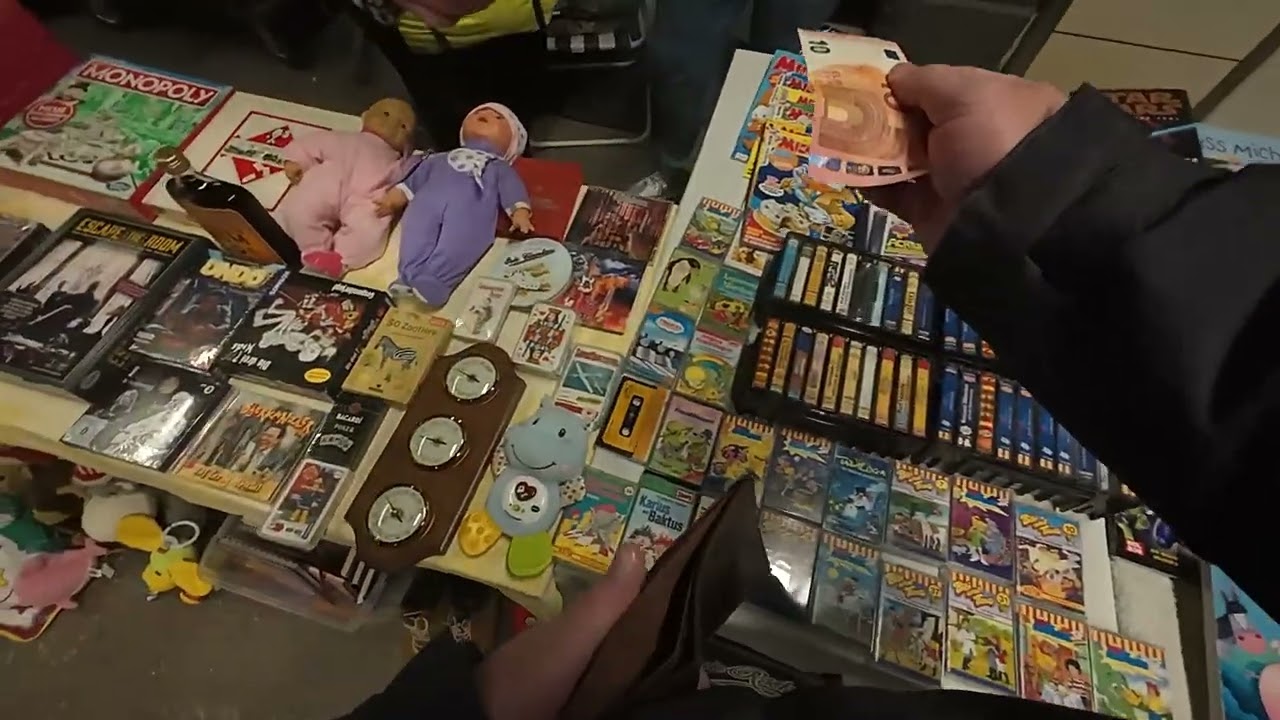 4. Flohmarkt Video - Ein paar gute Funde und ein neuer Mitbewohner ist eingezogen...