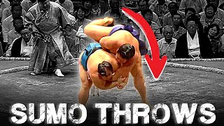 Sumo Wrestling - Throwing Techniques Part 1 - Nagete 投げ手