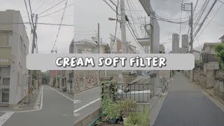 Cream soft filter : capcut ☁️🦋 screenshot 4