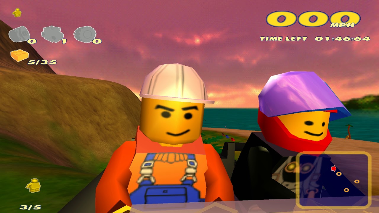 LEGO Racers 2 - EP3 - Bonus Games & Gold Bricks - YouTube