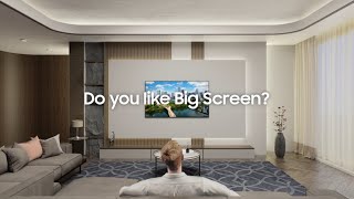 טלוויזיה 98 אינץ' QLED: הדבר הגדול הבא | Samsung