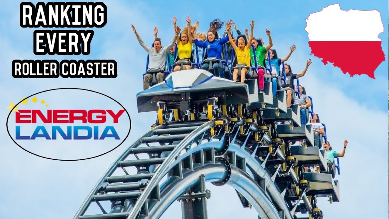 Top 17 Roller Coasters at Energylandia Zator, Poland (2022) YouTube