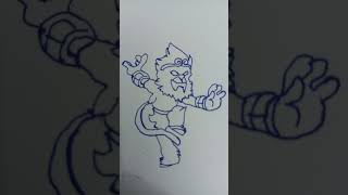Monkey Pen Art | Realistic Animal Sketch🐒 #geethartstudio