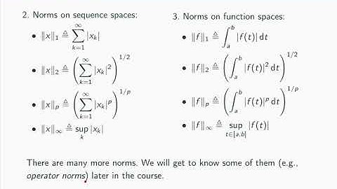 Linear System Theory - 05 The geometry of vector spaces - part 1/2