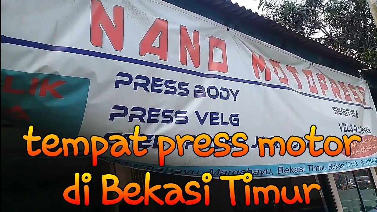 Rekomendasi 2 Tempat  press velg dan rangka motor  di  