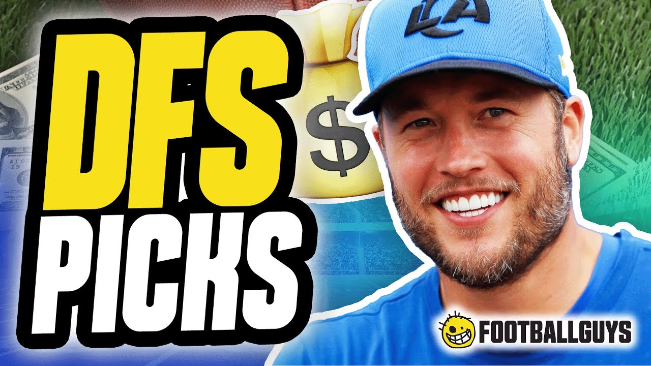nfl-dfs-week-15-lineup-advice-dfs-values-stacks-cash-and-gpp-youtube