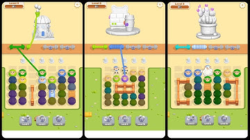 Wool Out 3D-Color Yarn Sort Gameplay Video for Android Mobile
