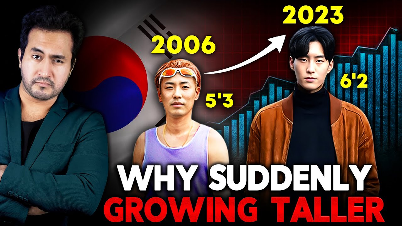 Outline Video Why are SOUTH KOREANS Suddenly Growing TALLER?