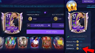 OMG!! DISCARDED NEYMAR IN FIFA MOBILE 21! DISCARD CHALLENGE | PSG SQUAD BUILDER | FIFA MOBILE 21