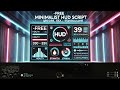 ✨ [FREE] Minimalist HUD Script | QBCore, ESX, Standalone | MJ DEVELOPMENT