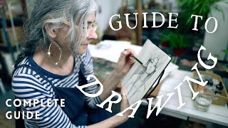 How to Draw ~ Complete Guide, includes ‘Draw with Me’ & Sketchbook Tour!
