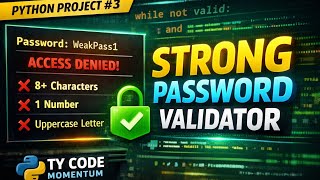 Project 3: Strong password Validator