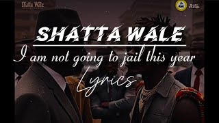 Shatta wale - I am not going to jail this year (Official Lyrics Video)