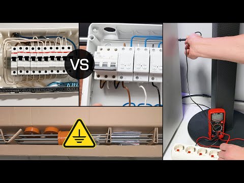 Видео: ЗАЗЕМЛЕНИЕ В ДОМЕ И ЕГО ОТСУТСТВИЕ (TN-C). ЧАСТЬ 1. Собираем щиток / Готовый комплект заземления