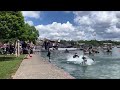 Video: Skaneateles graduates take the traditional jump into the lake