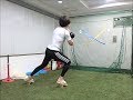 ADVANCED Baseball　【サンバ バックステップ】 古武術パワー反射　タイツ先生