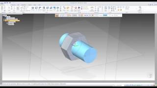 SolidEdge ST8 Assignment 4 06 HEX HD SCREW