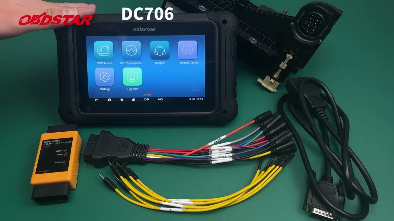 OBDSTAR DC706 Clone BMW DKG 436/ZF 6HP TCM on BENCH