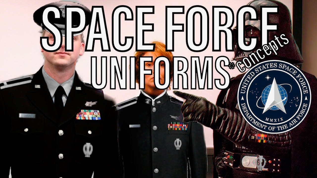 Space Force Dress Uniform Concepts Youtube