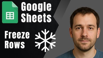 How to Freeze Rows in Google Sheets (2025 Tutorial)
