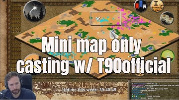 AoE2 | Mini-Map-Casting w/ T90Official