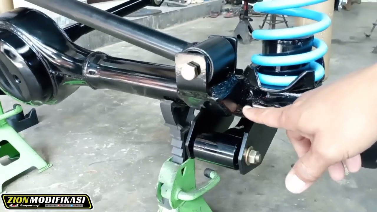 PEMASANGAN SUSPENSI SEPIRAL KATANA 