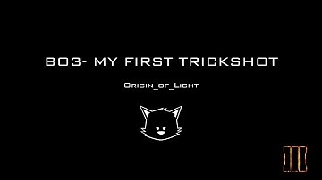 MY FIRST TRICKSHOT WITH THE DBSR 50