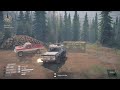 MudRunner | Chevrolet K5 Exploration on Grizzly Creek | Found the Log Station &amp; F150 🚚🌲