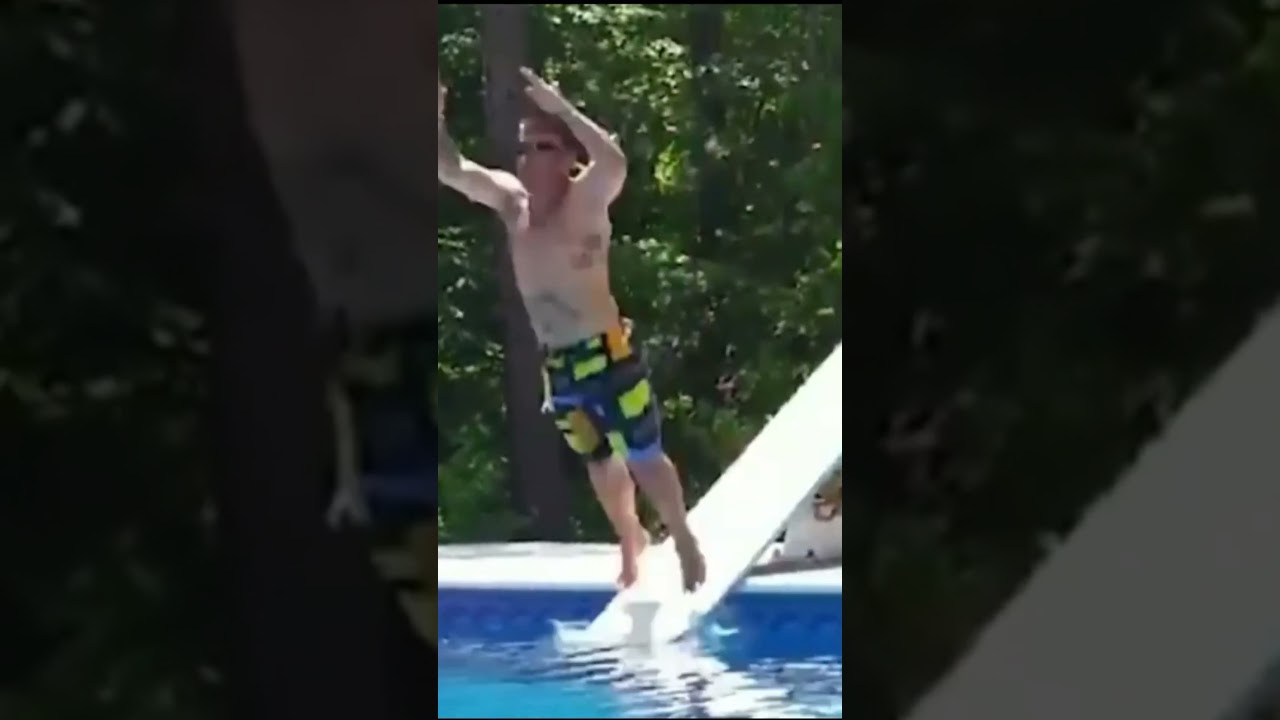 When the Board Breaks - Funny Diving Board Fails!