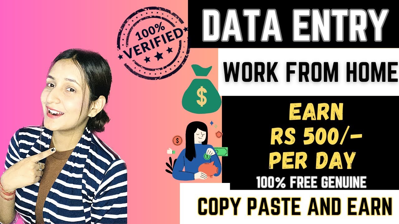 Data Entry Job | Work From Home | Part-Time Job | 8th Pass Job | Online Job | Mobile Job | Jobs