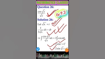 🙋Integration class-12 Ex-7.2 Q.no-26 N.C.E.R.T Trick👍