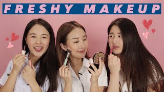 HOW TO ชวนน้องมาแต่งหน้าไปมหาลัย+แนะนำคณะ/วิธีเรียนยังไงให้GET A🤓💕 | Brinkkty